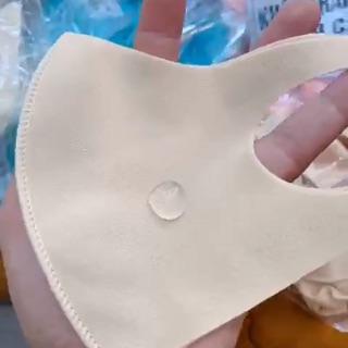 1C 50K KHẨU TRANG 3D VẢI THUN Supoli Công nghệ kháng khuẩn Hàn Quốc - Chống nước, coa thể giặt sdung nhìu lần