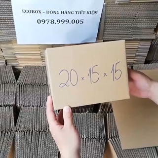 20x15x15 Hộp carton đóng hàng