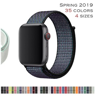 Album màu mới 2019 Dây đeo Apple Watch Sport Loop series 1/2/3/4