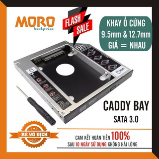 Caddy Bay HDD SSD SATA 3 95mm/127mm - Khay ổ cứng thay thế ổ DVD