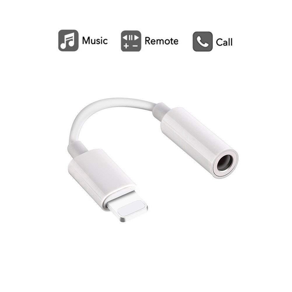 Cáp nối chuyển đổi giắc tai nghe 35mm cho thiết bị hệ điều hành iOS