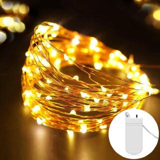 Dải đèn LED dây đồng 1M 2M 3M 5M dùng để trang trí giáng sinh / năm mới / tiệc cưới