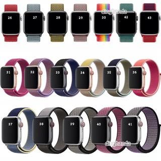 Dây đeo thể thao bằng nylon cho đồng hồ Apple Watch Series 5/4/3/2/1 42mm/44mm/40mm