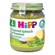 Dinh dưỡng đóng lọ HiPP Rau chân vịt, khoai tây và rau củ tổng hợp