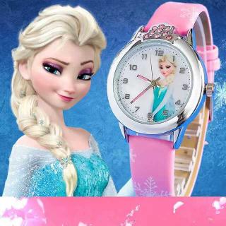 Đồng hồ đeo tay phong cách Elsa/Anna thời trang cho bé