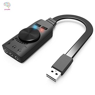Interface Virtual 71 Channel Audio Usb adapter Sound Card