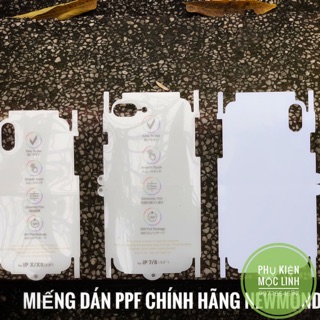 Iphone 7 đến 11 pro max dán PPF bao viền - miếng dán cầu vồng