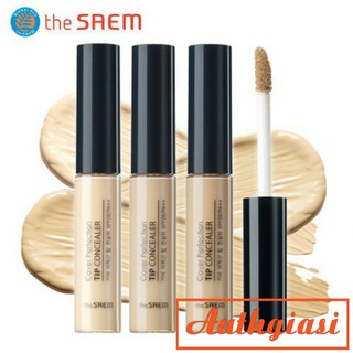 Kem che khuyết điểm The Saem Cover Perfection Tip Concealer Spf28 PA++