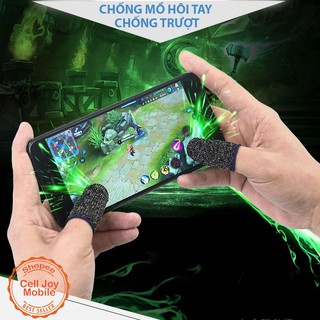 Mã FAKHOE5 giảm 5K đơn 0 _Bộ găng tay cảm ứng chơi game điện thoại chống mồ hôi, chống trượt Gear chuyên Game Mobile