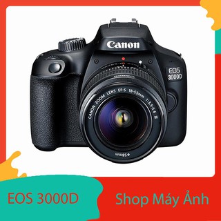 Máy Ảnh Canon EOS 3000D + Lens EF-S 18 - 55mm III Lê Bảo Minh - Hàng Chính hãng