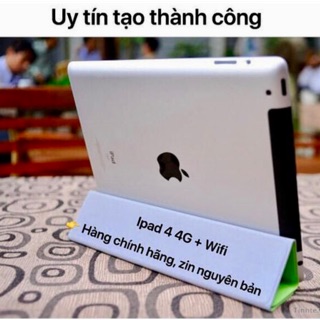 Máy tính bảng ipad 4 3G/4G + Wifi Trắng + ĐenNew98-99% zin100%