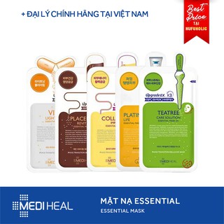 Mediheal - Mặt nạ dòng Essential Tràm trà, Collagen, Nhau thai cừu