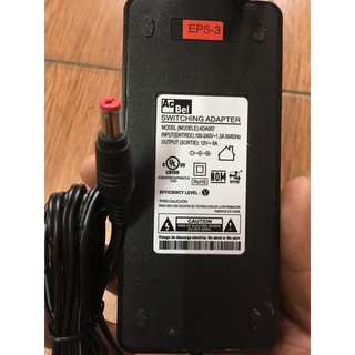 Nguồn adapter 12v-5a Acbel cho camera, đèn led