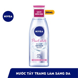 Nước tẩy trang Nivea cho da thường và da khô Extra Bright Makeup Clear Micellar Water 200ml - 84911
