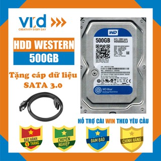 Ổ cứng HDD PC 500GB 320GB, 250GB, Western , Seagae-Tặng cáp Sata 30-Hàng nhập khẩu tháo máy đồng bộ - bảo hành 1 tháng