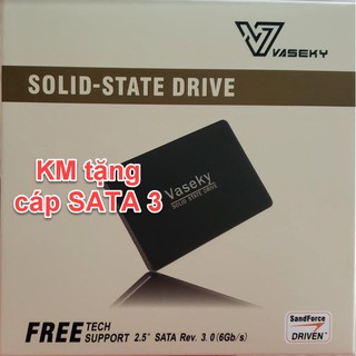 Ổ cứng SSD Vaseky, Indilinx 120GB, 240GB, 480GB SATA 3  - Bảo hành 3 năm KM cáp SATA