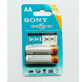 Pin sạc AA-AAA Sony vỉ 2 viên