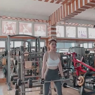 Quần tập gym nữ cạp cao nâng mông