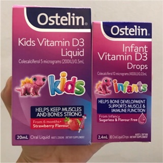 Sản phẩm ostelin kids vitamin d3 Liquid 20ml