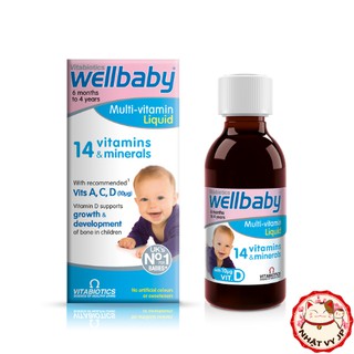 Siro Tăng Đề Kháng Well Baby - Bổ Sung Vitamin Cho Bé