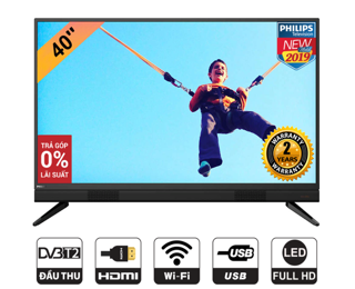Smart Tivi Philips 40 Inch Full HD - 40PFT5883/74 Model 2019 -  Phân Phối