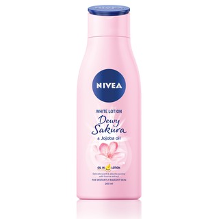 Sữa dưỡng thể dưỡng trắng da Nivea Dewy Sakura 200ml - 85701