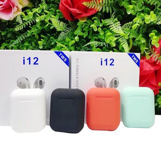 Tai Nghe Bluetooth mini i12 TWS Cảm Biến Vân Tay