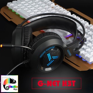 Tai Nghe Gaming GNET H3T Có Mic, Màu đen, G-Net H3T Gaming Headphone