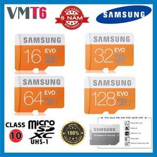 Thẻ nhớ Sam Sung EVO Class10 16GB 32GB 64GB 128GB -Tốc độ 80Mb/s