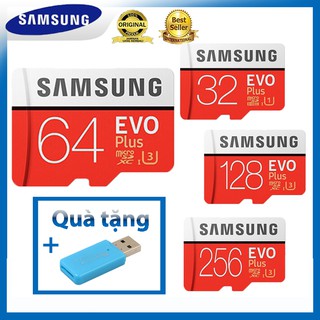 Thẻ nhớ Samsung EVO Plus 32GB/64GB/128GB/256GB tốc độ cao