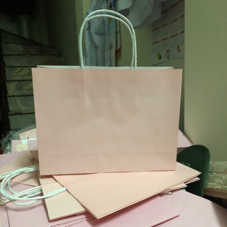 Túi 27 ngang x cao 20 cm x rộng 8 cm 2 màu trắng và hồng