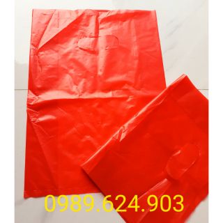 Túi nilon 1kg/1 đỏ bóng dai