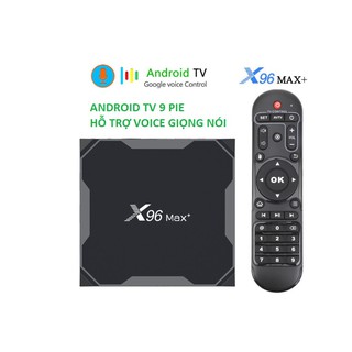 X96 MAX PLUS, Android TV 90, CPU S905X3, DDR4 4GB, eMMC 32GB, Dual Band WiFi MU-MIMO, Bluetooth 41, LAN Gigabit 1000