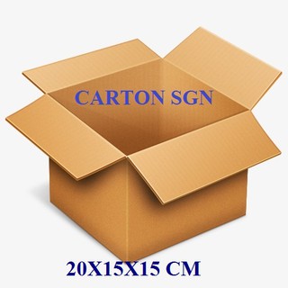 XK - 1 Thùng Hộp Carton 20x15x15 Cm