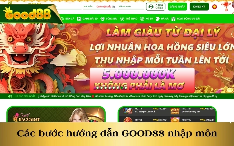 Đôi nét cơ bản cho anh em hiểu hơn về hướng dẫn GOOD88