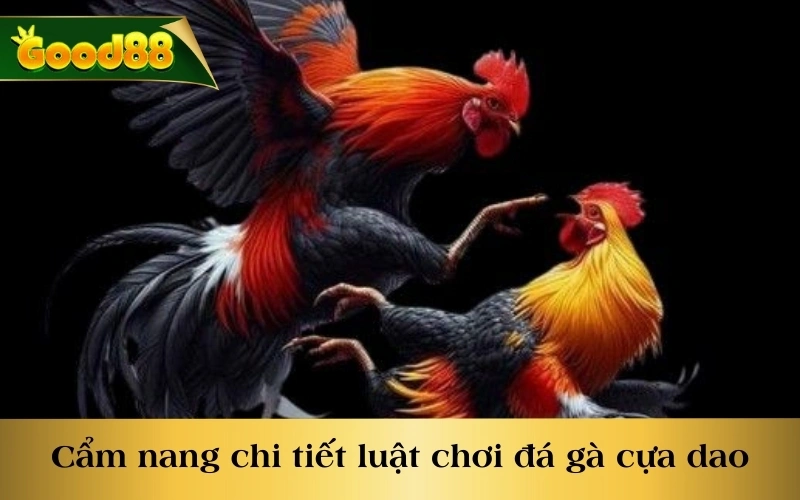 Cẩm nang chi tiết luật chơi đá gà cựa đao