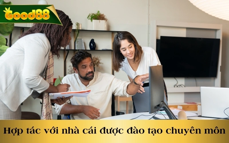 Hợp tác với nền tảng được đào về mặt chuyên môn