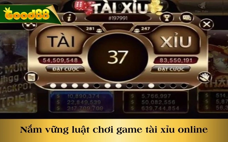 Nắm vững luật chơi game tài xỉu online