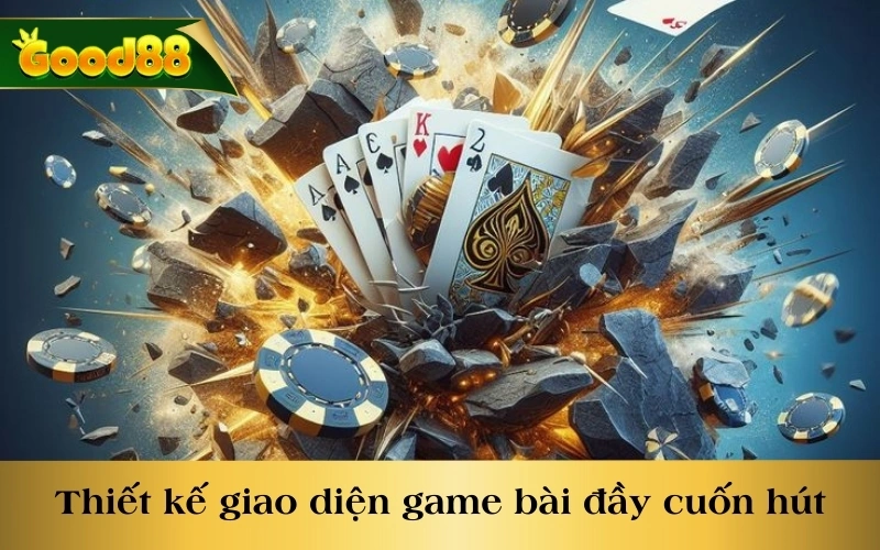 Thiết kế giao diện game bài đầy cuốn hút